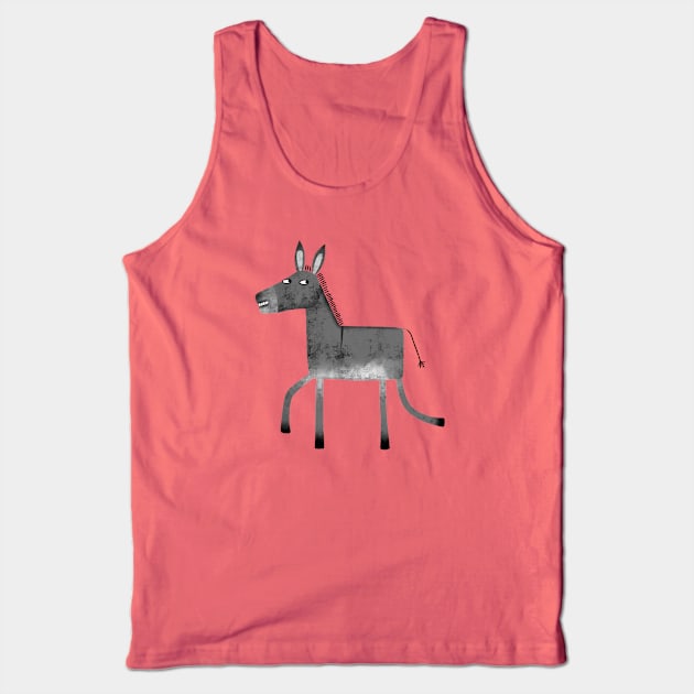 Donkey Tank Top by NicSquirrell